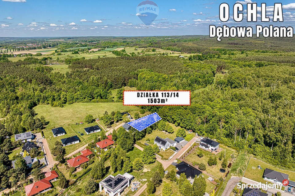 Działka na ekskluzywnym osiedlu Dębowa Polana Nieruchomości