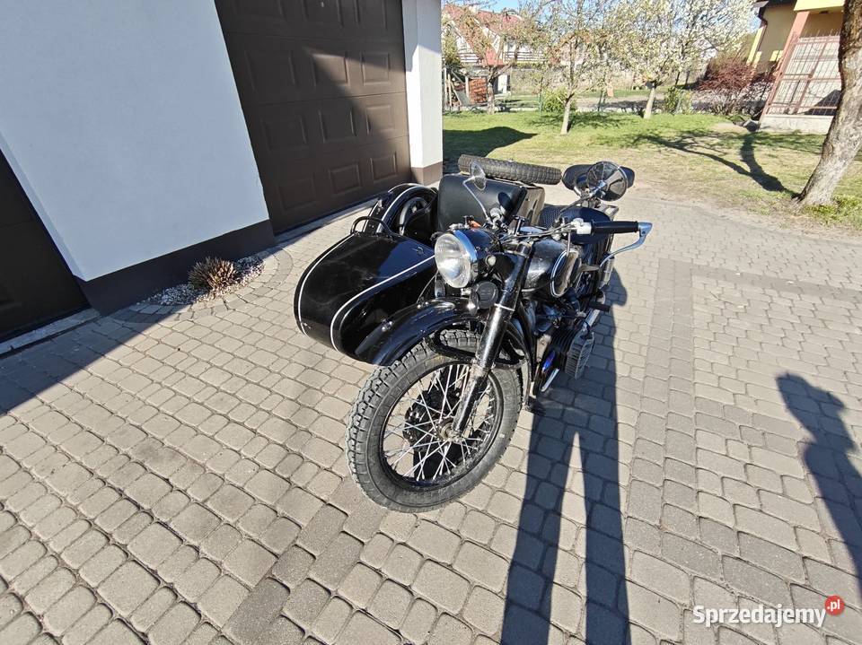 Motocykl M72 z koszem Dniepr K750 Ural Białystok