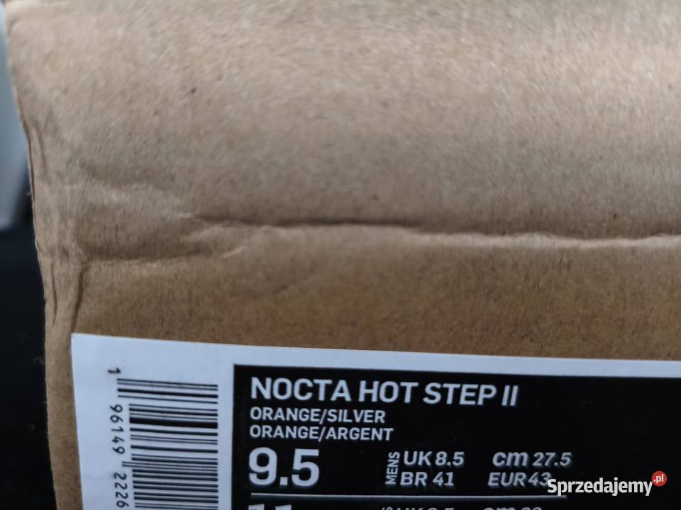 Nike Nocta Hot Step 2 r 43 Łęczna sprzedam
