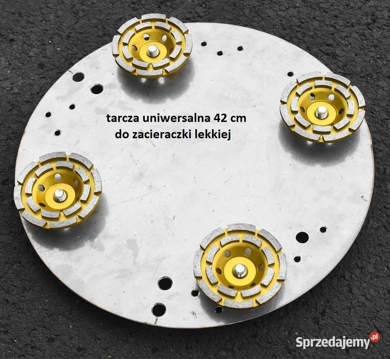 Zacieraczka lekka do prefabrykatów betonowych wielkopolskie