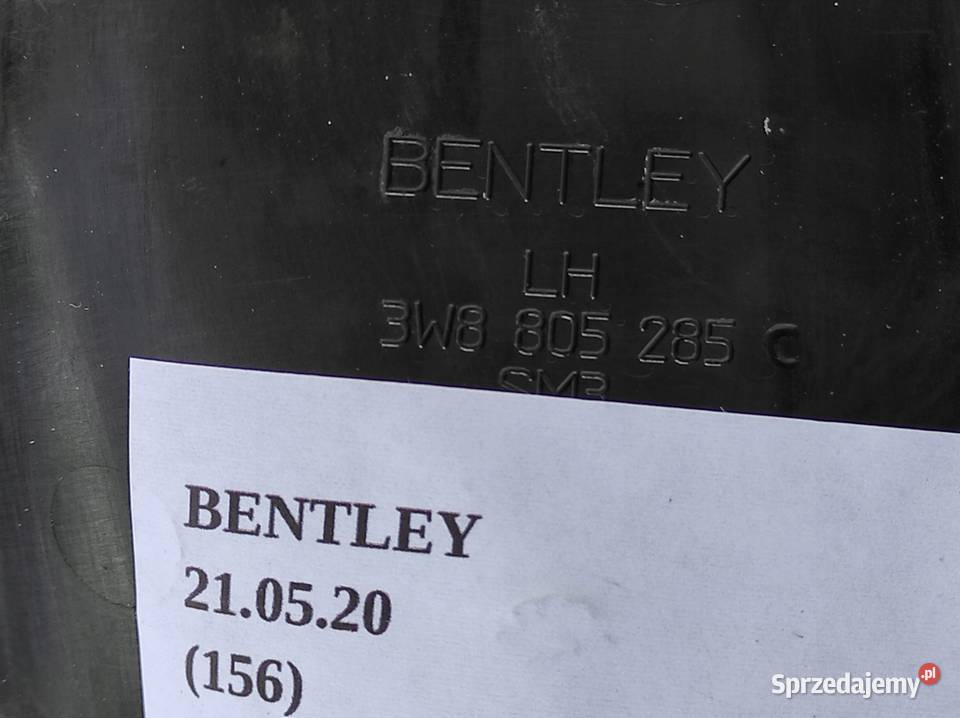 OSŁONA KIELICHA OWIEWKA BENTLEY CONTINENTAL GT Nowy Tomyśl