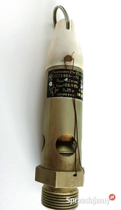 Zawór bezpieczeństwa pneumatyczny ZSRR vintage