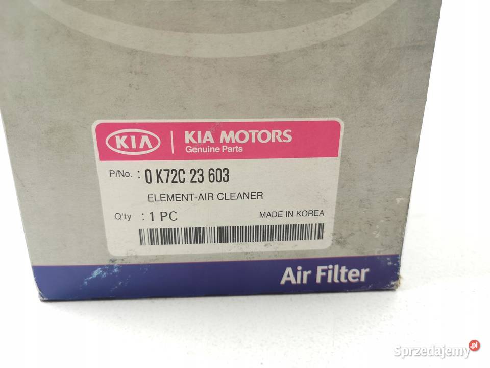 FILTR POWIETRZA KIA PREGIO 25D 27D 9504 ORI ASO osobowe Powietrza