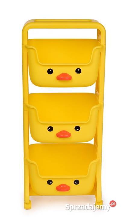 WESOŁA KACZUSZKA trzypiętrowy regał z głębokimi Warszawa sprzedam