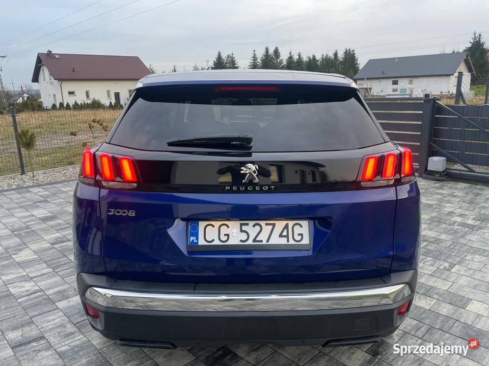 Peugeot 3008 Automat 15 Diesel Kamera Ledy diesel Grudziądz