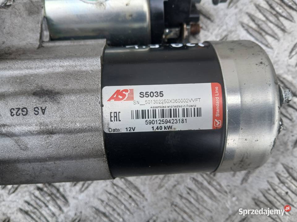 Rozrusznik S5035 Nissan Renault Dacia 15 DCI Radłów