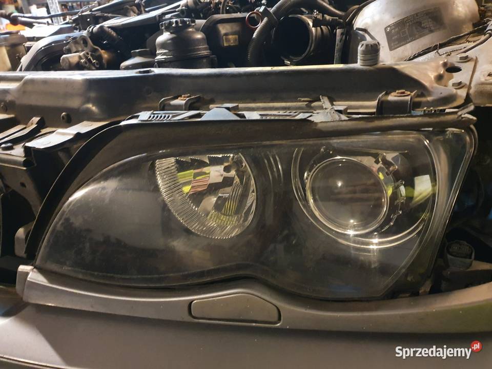 Reflektory lewy prawy Xenon lampy przód e46 lift sprzedam