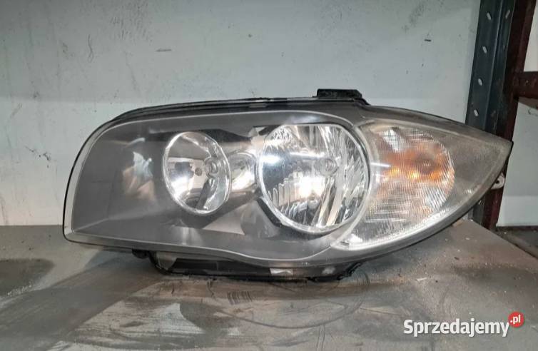 Lampa przód przednia Reflektor Lewy lewa BMW 1 Chrząstów