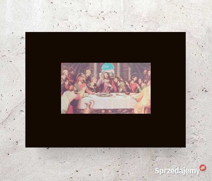 mały obrazek z ostatnią wieczerzą święty obrazek Olsztyn