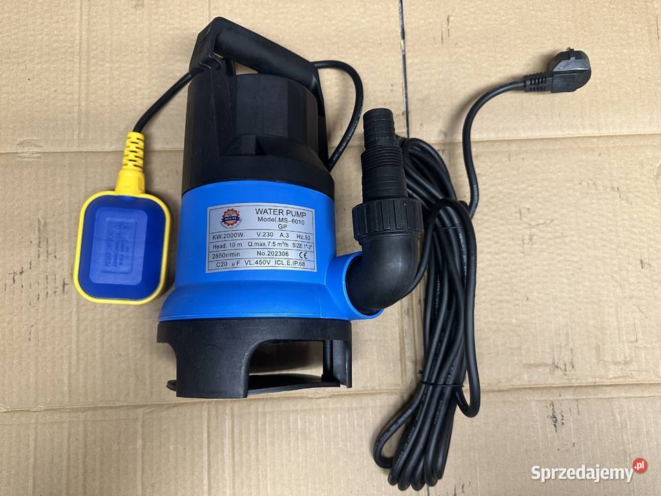 Pompa do brudnej wody szamba