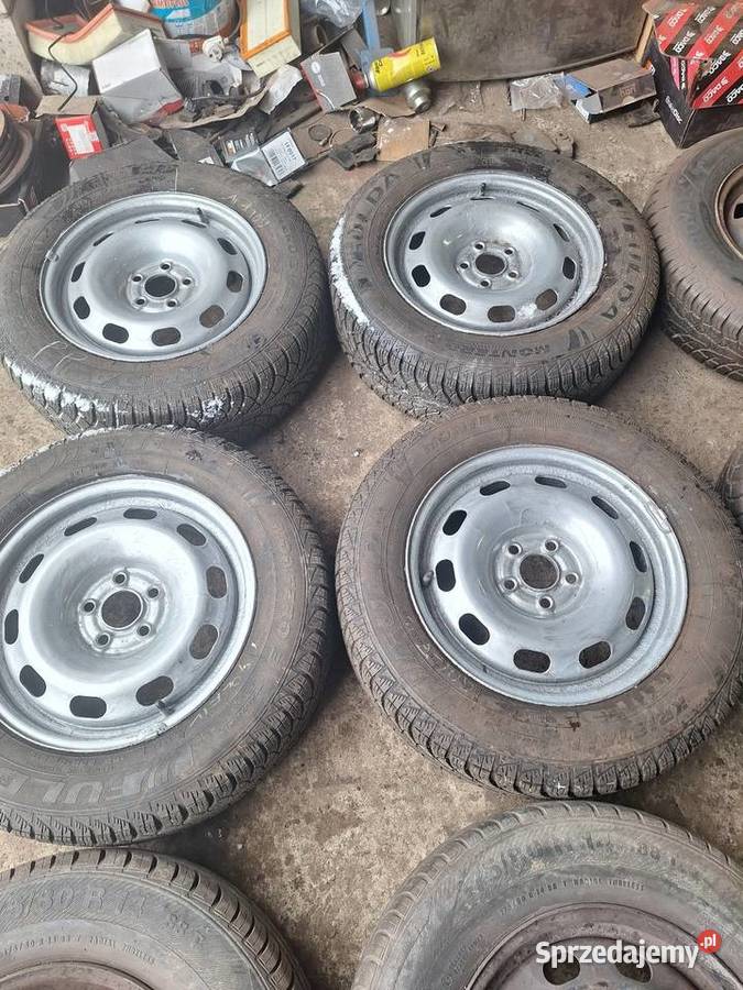 Koła zimowe 15 5x100 Audi Vw Seat Skoda felgi Libiszów sprzedam