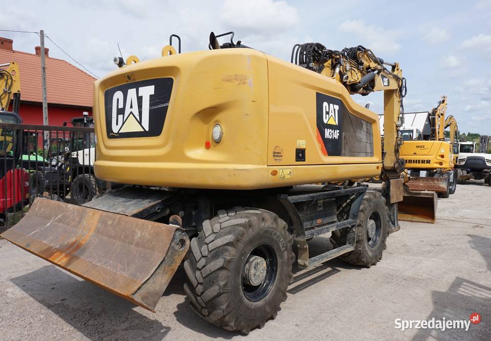 Koparka kołowa CAT M 314 F 2017 Motoryzacja Jeziorko sprzedam