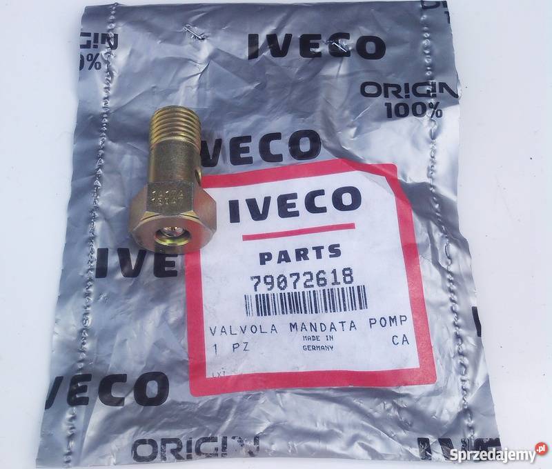 Zawór pompy paliwa M14 Iveco 79072618 Bosch 1 Układ paliwowy Stalowa Wola
