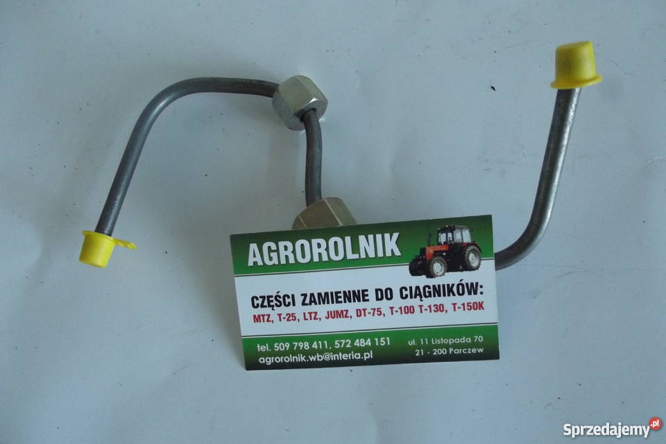 Przewód wtryskiwacza 2 cylindra URSUS C 330 lubelskie Parczew