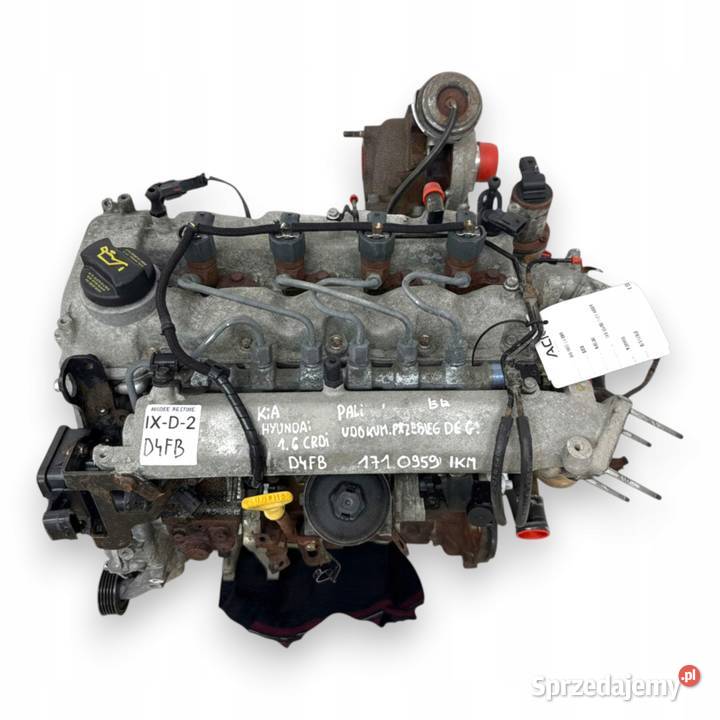 SILNIK D4FB Kia Soul 16 CRDI 126 diesel osobowe Chełm