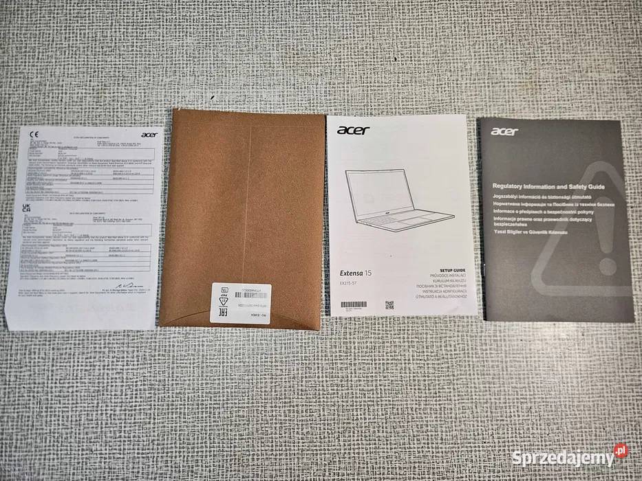 Laptop Acer Extensa 15 i713620H DDR5 16GB SSD Bydgoszcz sprzedam