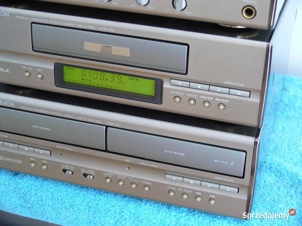 Wieża Denon UDR110 4 segmenty mocna WYSYŁKA Jasło