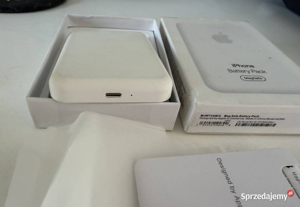 Poverbank Apple MagSafe do iPhoneów Łódź sprzedam