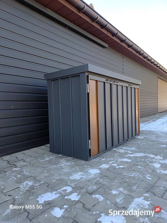 Zabudowa na kosze osłona koszy na śmieci Kosze na śmieci Katowice