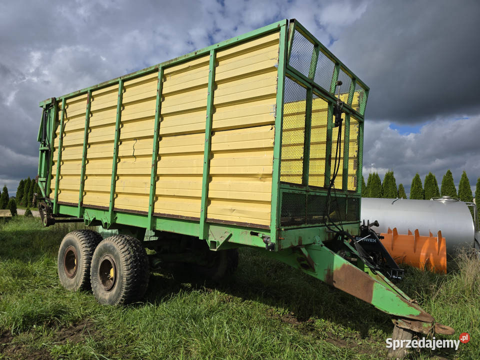 Przyczepa samowyładowcza przestrzenna 26 m3 z 2 Kuków