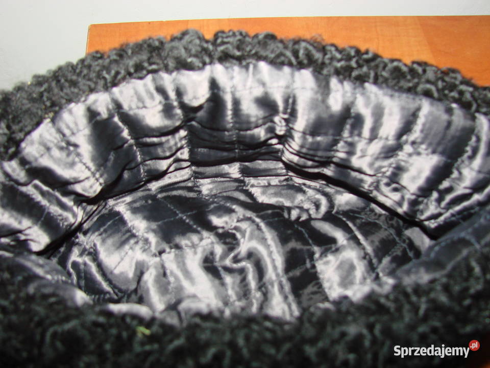 czapka karakułowa PRL Pruszcz Gdański