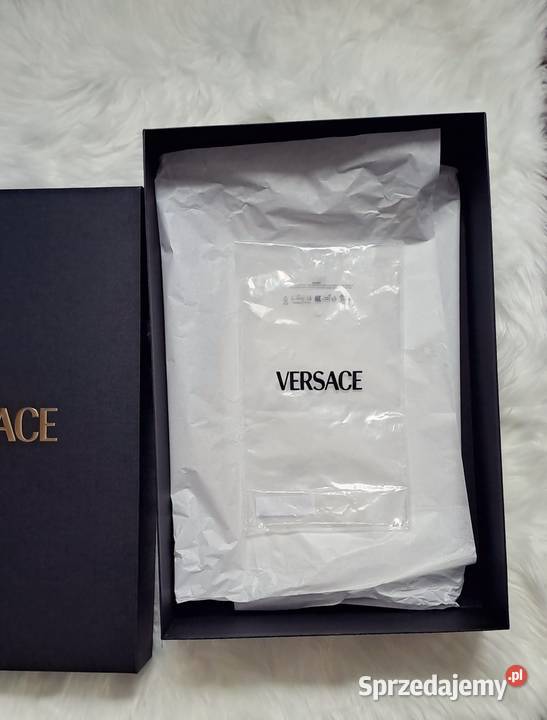 Pudełko Versace nowe oryginalne Czarne ze złotym Pozostałe Warszawa