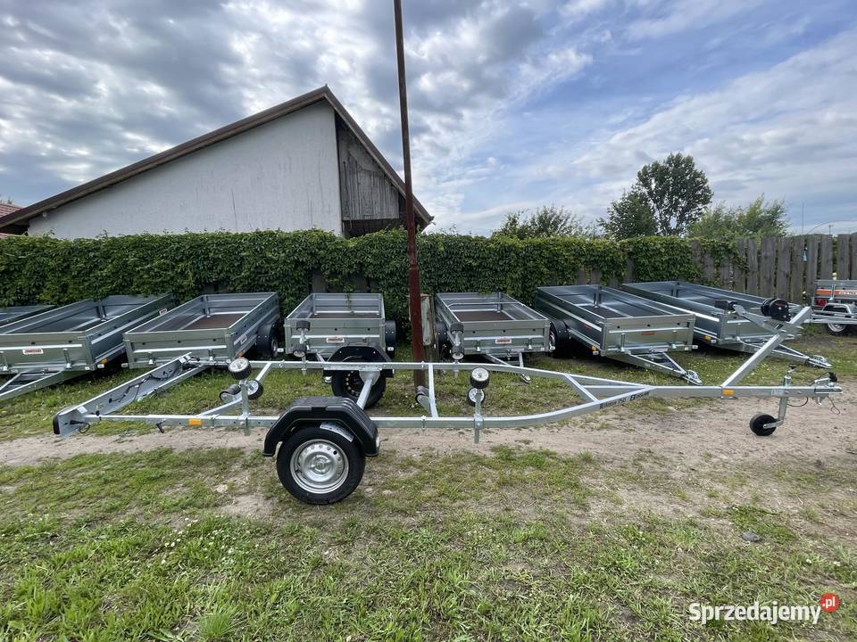 Przyczepa pod łódź Zasław PKZ11 750 Water RATY Piła