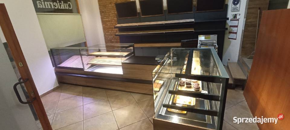 Witryna cukiernicza chłodnicza regał piekarniczy Szczecin