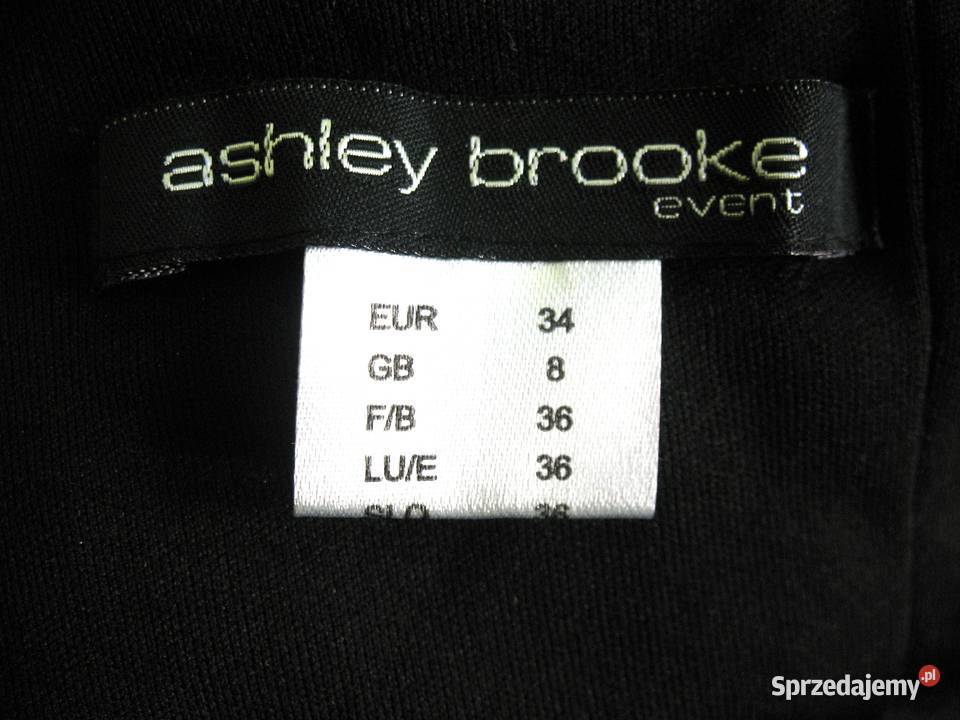 Sukienka mała czarna 34 XS biust 80 Ashley Ołówkowa