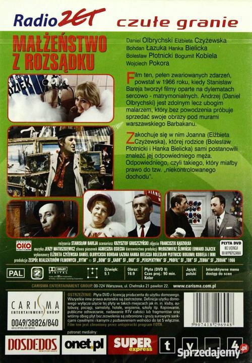 MAŁŻEŃSTWO Z ROZSĄDKU DANIEL OLBRYCHSKI Kalisz