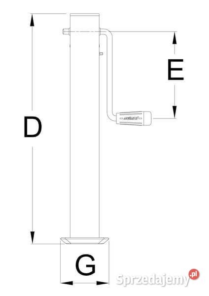 Stopa podporowa DG706W STRDG706W Kamionna