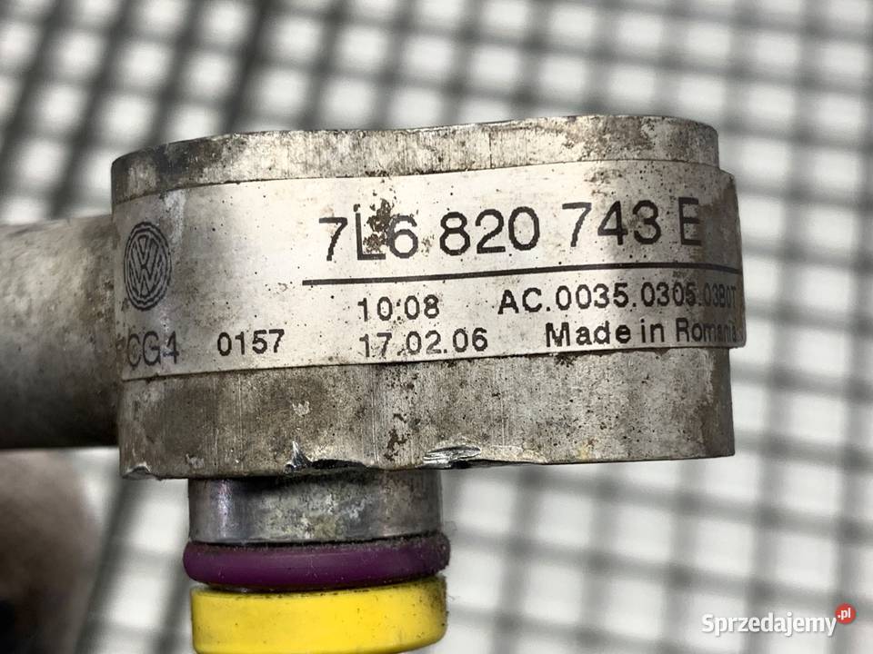 RURKA KLIMATYZACJI VW TOUAREG 7L6820743E 36 280
