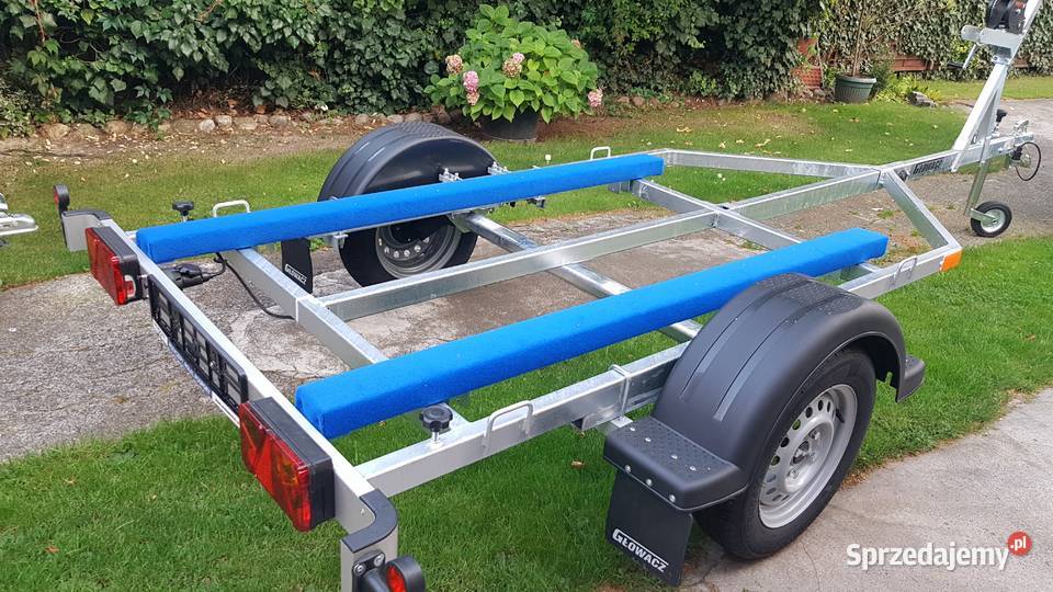Przyczepa podłodziowa skuter płozy łoża 180 wielkopolskie Plewiska