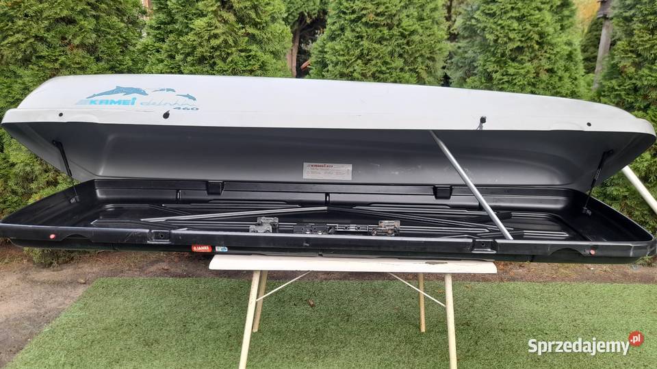 Box Bagażnik dachowy duży kamei Delphin 460 Garby