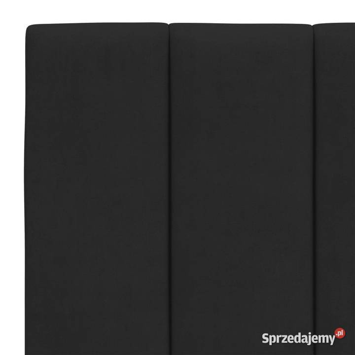 Rama łóżka z LED czarna aksamitna 140x200 Warszawa