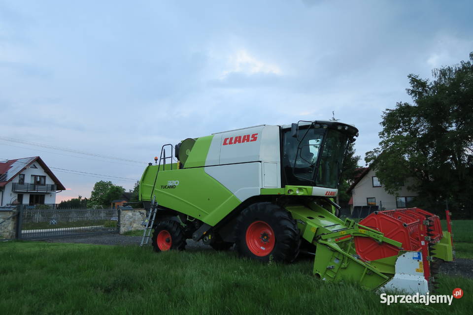 Claas Tucano 320 2016r 605MTH Salon Polska nieuszkodzony Miechów sprzedam