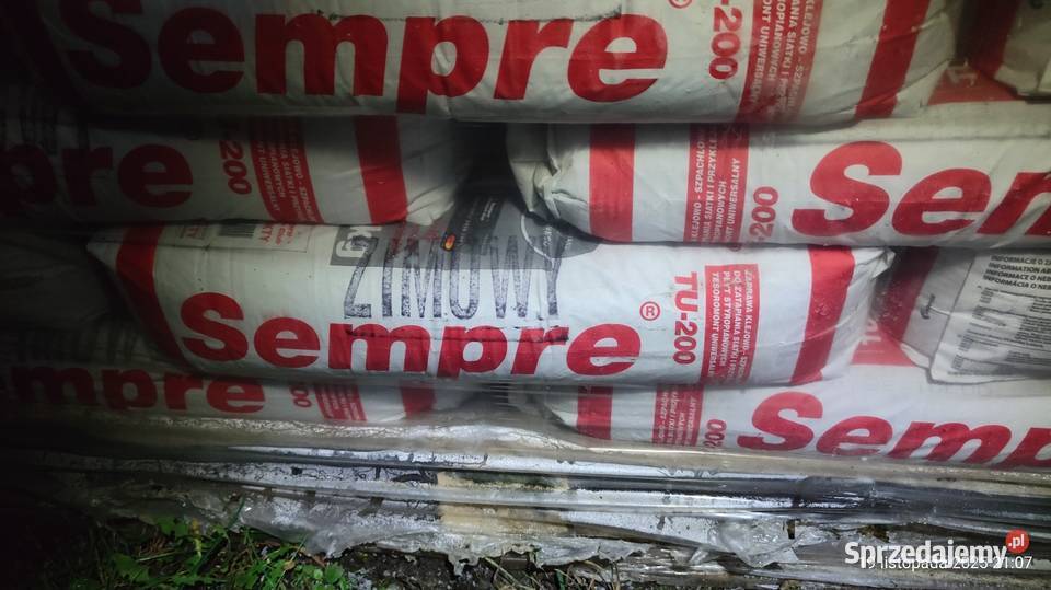 Klej ZIMOWY do styropianu grafitowego Tanio Dom i Ogród Stare Faszczyce sprzedam