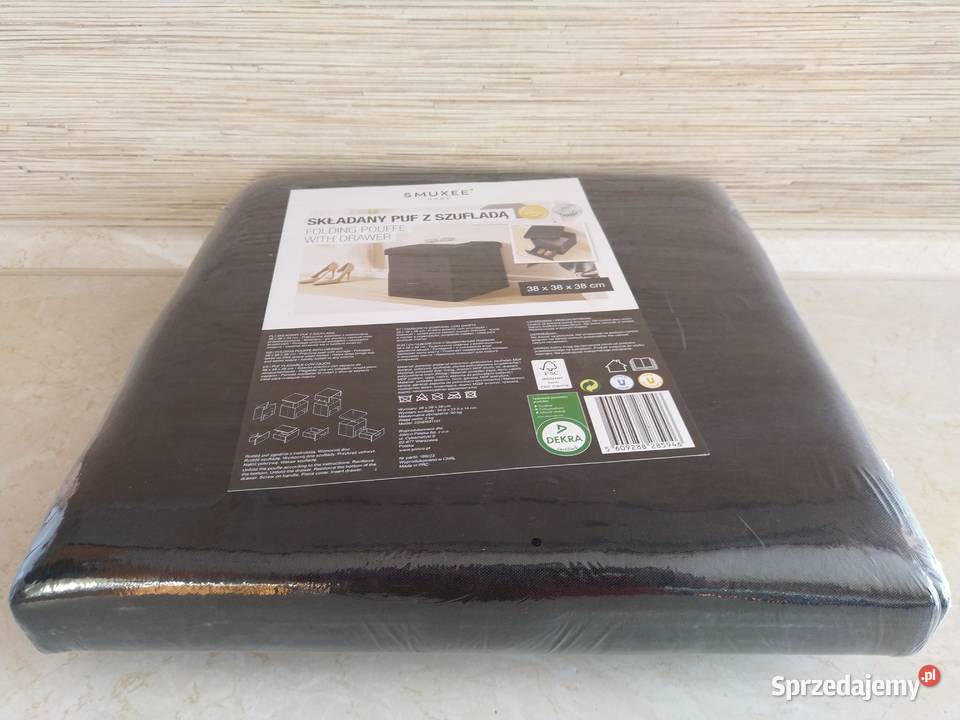NAJTANIEJ Składany Puf Ze Schowkiem i Szufladą Zabrze sprzedam