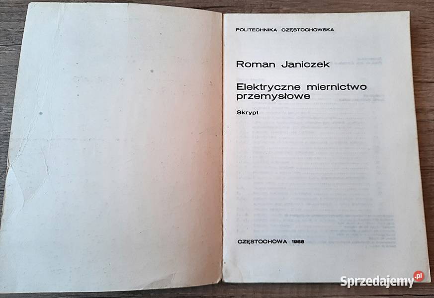 Elektryczne miernictwo przemysłowe R Janiczek wielkopolskie