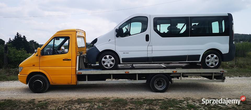 mercedes sprinter 412 LAWETA bliźniak dostawcze nieuszkodzony Niepołomice