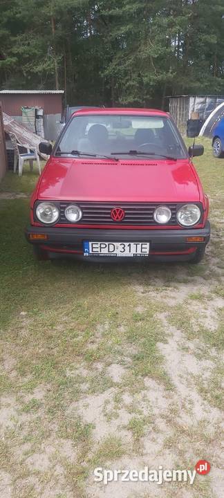 VW Golf 2 benzyna -gaz 1,3