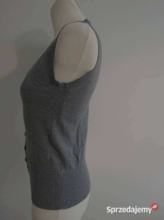 Kamizelka Kaszmirowa Kaszmir Bawełna Bezrękawnik Łomża