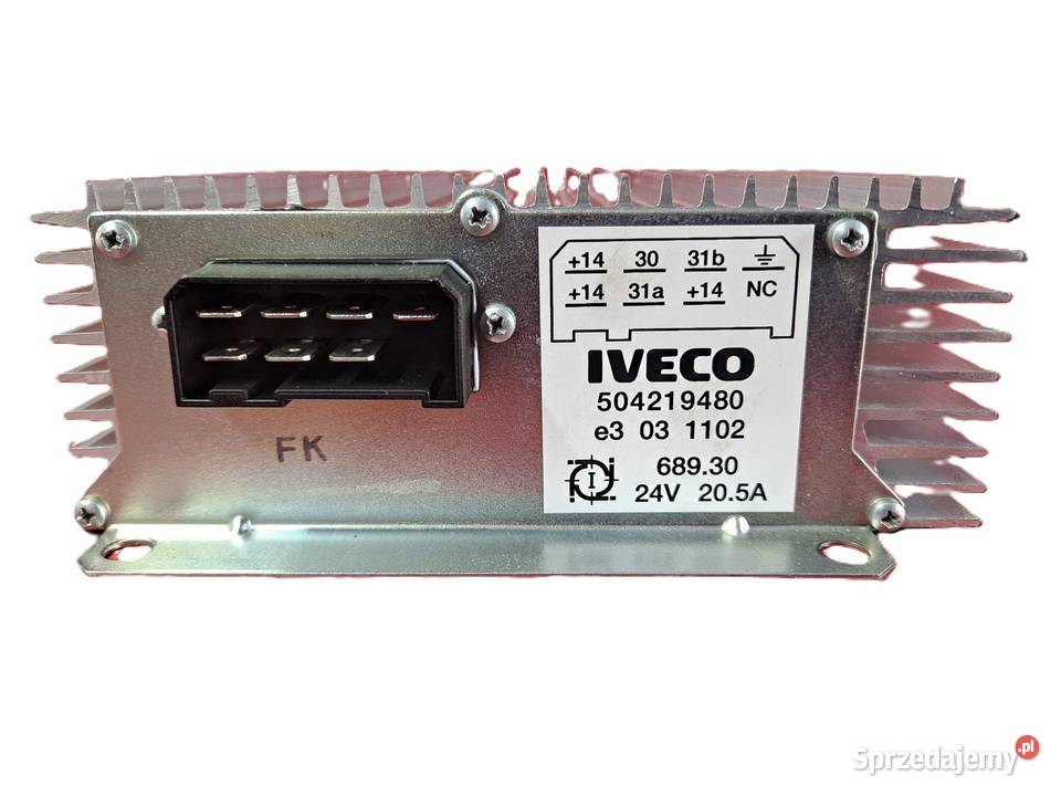 504219480 PRZETWORNICA NAPIĘCIA IVECO STRALIS ciężarowe Wyposażenie elektryczne Zawichost