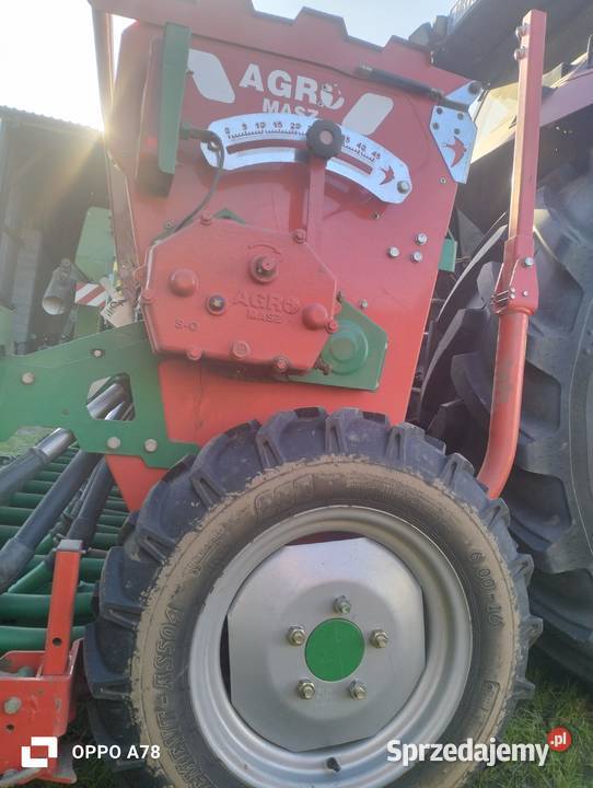 Sprzedam siewnik zbożowy talerzowy 3m agro masz Agromasz Skaryszew sprzedam