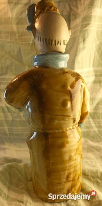 ŚPIOCH porcelan figurka karafka Zagórski Syn Kce Bytom