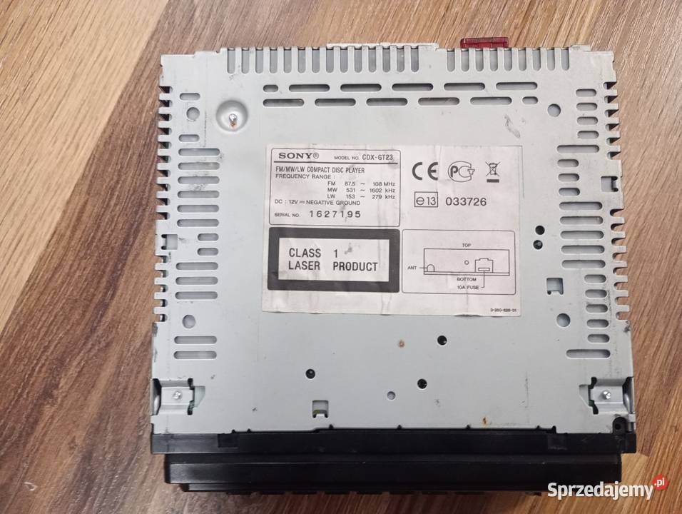 Radio samochodowe Sony xplod CDXGT23 4x45W Otwock