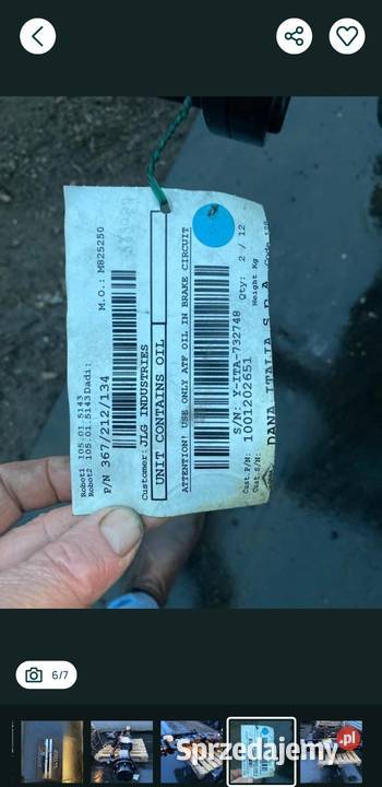 Most napędowy Dana Spicer