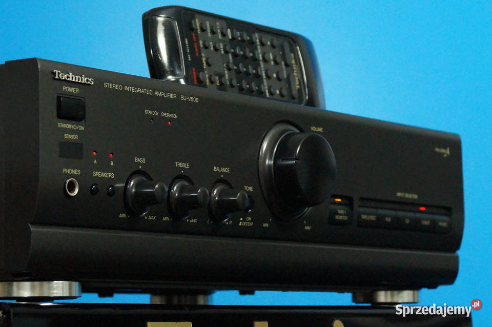 WZMACNIACZ STEREO TECHNICS SUV500 PILOT ZADBANY Wzmacniacze i pokrewne Jerzmanowice