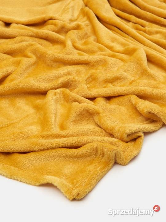 żółty koc Sinsay 130x160 Olkusz