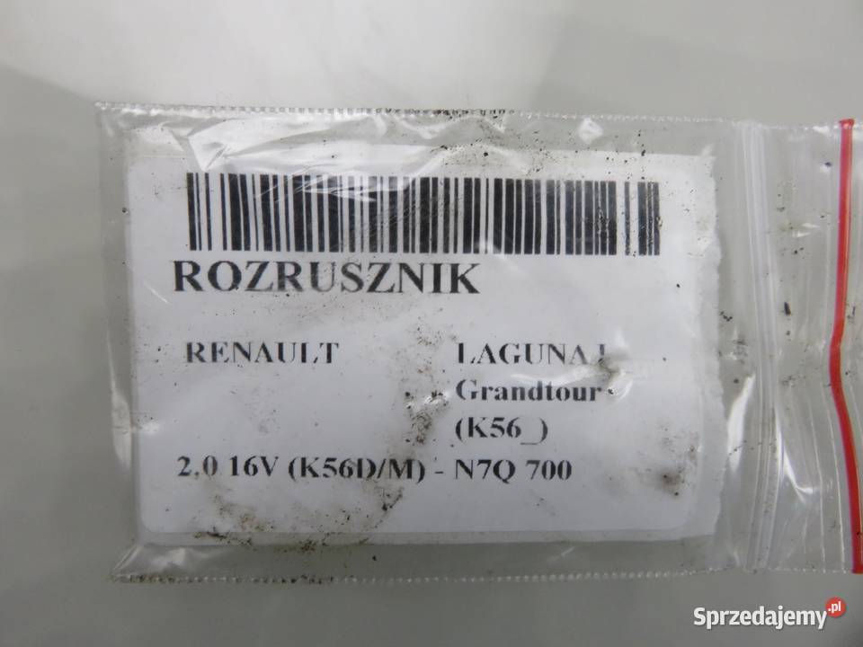 ROZRUSZNIK RENAULT LAGUNA I 20 16V D6RA63 osobowe sprzedam